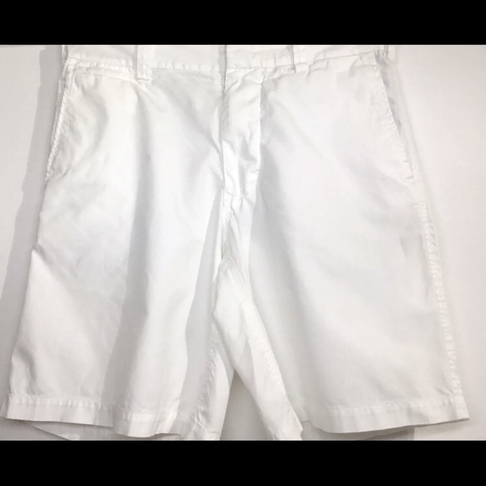 Nat Nast Mens Shorts Luxury White Size 32 Cotton